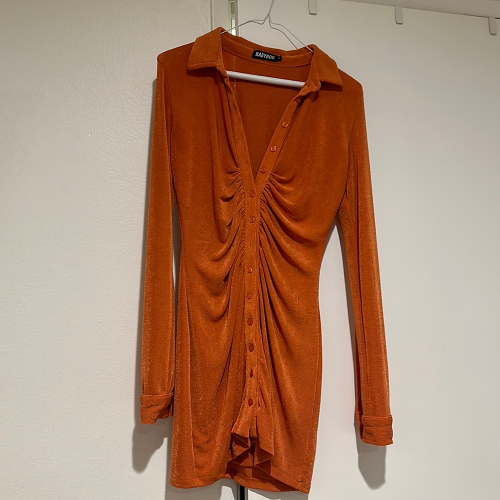 Orange dress